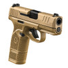 FN AMERICA Reflex NMS 9mm Luger 3.3in 11rd/15rd Mags FDE/FDE Semi-Auto Pistol (66-101409)