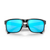 OAKLEY Holbrook Sunglasses with Polished Black Frame and Prizm Sapphire Lenses (OO9102-F555)