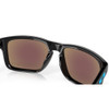 OAKLEY Holbrook Sunglasses with Polished Black Frame and Prizm Sapphire Lenses (OO9102-F555)