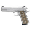SAVAGE 1911 Gov't .45 Auto 5in 2x 8rds Mags G10 Hyena Brown Grips Stainless Semi-Auto Pistol with Rail (67203)