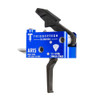 TRIGGERTECH AR-15 Diamond Flat Admiral Blue/Black Single Stage Trigger (AR0-SAB-14-NNF)