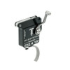 TRIGGERTECH Rem700 Primary Curved Stainless Left Hand Single Stage Trigger With Bolt Release (R7L-SBS-14-TBC)