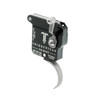 TRIGGERTECH Rem700 Primary Curved Stainless Left Hand Single Stage Trigger No Bolt Release (R7L-SBS-14-TNC)
