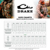 DRAKE LST Guardian Flex Double Down Eqwader Full Zip Hooded Shadowgrass Habitat Jacket (DW7350-022)