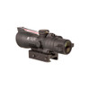 TRIJICON 3x24 Compact ACOG Dual Illuminated Red Crosshair .223/55gr Ballistic Reticle Low Riflescope (TA50-C-400351)