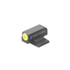 NIGHT FISION Tritium For Ruger Max 9 Yellow Ring Front Night Sight (RUG-326-001-YGXX)