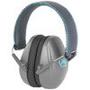 ALLEN COMPANY Girls With Guns Assure Low-Profile Earmuffs, 23 dB, One Size Fits Most, Gray/Teal/Black (2319)