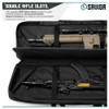 SAVIOR EQUIPMENT Urban Warfare 46in Black Double Rifle Case (RB-4612DG-VER2-BK)