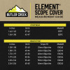 BUTLER CREEK Element Objective 35-40mm Scope Cap (ESC40)