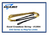 EXCALIBUR Excel 36in Gold/Silver Set of 2 Crossbow String (1994-x2-BUNDLE)