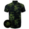 RETRO RIFLE Palm OD Green Button Down Shirt, XXL (PALMODGREEN-XXL)