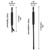 ALLEN COMPANY tandard Endura Padded Black Rifle Sling with Swivels (8311)
