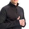 BERETTA Men's Stretch Tech Black Half Zip Fleece Pullover (P3142T23120999)