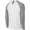 BERETTA Men's Scout Performance Henley White & Grey Mel LS Shirt (TS692T231101C7)