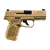 FN AMERICA FN Reflex MRD NMS 3.3in 1x11rd / 1x15rd FDE Pistol (66-101411)