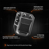 GRITR IWB/OWB Polymer Gun Mag Carrier for 9mm/.40 Double Stack Magazines