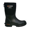 DRYSHOD Men's Mudcat Mid Black/Orange Boots (MDC-MM-BK)