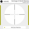 HAWKE Vantage AO 3-9x40mm 1in Mil Dot Reticle Riflescope (14123)