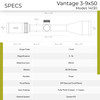 HAWKE Vantage 3-9x50mm 1in Riflescope (14130)
