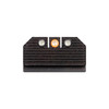 NIGHT FISION Optics Ready Stealth Glock 17/19/34 with RMR/507c/508t Orange Front Black Rear Night Sight Set (GLK-001-290-313-OGZG)