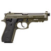 TAURUS PT92 9mm 5in 2x 17rd Mags OD Green Pistol with Black Hogue Grips (1-92015T-H)