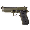 TAURUS PT92 9mm 5in 2x 17rd Mags OD Green Pistol with Black Hogue Grips (1-92015T-H)