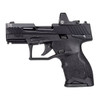 TAURUS TX22 Compact 22LR 3.6in 2x10rd Riton Optic Black/Black Pistol (1-TX22131-10RI)
