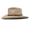 STETSON Hutchins 3X Wool Felt Stone Cowboy Hat (SWHUTC-403420)