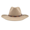 STETSON Hutchins 3X Wool Felt Stone Cowboy Hat (SWHUTC-403420)