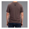 VORTEX Men's Core Logo Brown Heather T-Shirt (120-16-BRH)