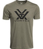 VORTEX Mens Core Military Heather Logo Short Sleeve T-Shirt (120-16-MIH)