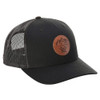 VORTEX Men's Three Peaks Cap with Leather Patch (121-01-BLK)