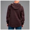VORTEX Men's Frontier Limits 1/4 Zip Rich Mahogany Hoodie (220-17-RMA)