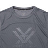 VORTEX Men's Core Logo Performance Grid Turbulence T-Shirt (222-43-TRB)