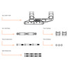 UNITY TACTICAL FAST LPVO 30mm Black Mount (FST-S30205B)