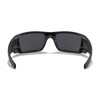 OAKLEY SI Fuel Cell Matte Black Steel Flag /Black Iridium Lens Sunglasses (OO9096-82)