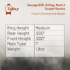 TALLEY Savage 93R 1in Medium Scope Mount (940793)