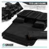 SAVIOR EQUIPMENT Mag Buddy Black 2-Pack Rifle Magazine Pouch (MP-FD-RIFX3-BK)