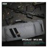 SAVIOR EQUIPMENT Specialist Series 42in SW Gray Double Rifle Bag (RB-4213DG-WS-GS)
