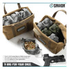 SAVIOR EQUIPMENT Mini Hauler Black 2-Pack Duffle Bag (SP-DUFMINI-2P-BK)