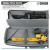 SAVIOR EQUIPMENT Urban Warfare Double Sherwin-Williams Gray Rifle Bag Suitable for Rifle Shotgun with Backpack Strap 42" Long (RB-4212DG-VER2-GS)