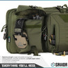 SAVIOR EQUIPMENT Urban Warfare Double Rifle Olive Drab Green Bag Suitable for Rifle Shotgun with Backpack Strap 42" Long (RB-4212DG-VER2-OG)