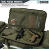 SAVIOR EQUIPMENT Urban Warfare Double Rifle Olive Drab Green Bag (RB-3612DG-VER2-OG)
