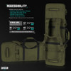 SAVIOR EQUIPMENT Specialist Double Rifle Olive Drab Green Bag (RB-3613DG-WS-OG)