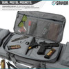 SAVIOR EQUIPMENT Urban Warfare Double Rifle SW Gray Bag (RB-5512DG-VER2-GS)
