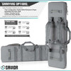 SAVIOR EQUIPMENT Urban Warfare Double Rifle SW Gray Bag (RB-5512DG-VER2-GS)