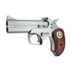 BOND ARMS Rustic Ranger .45 Colt/.410 4.25in Grips With 2-Tone Star Stainless Steel Pistol (BARR-45/410)