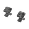LEUPOLD Rifleman Detachable High Matte Black Scope Rings (55870)