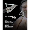 G5 OUTDOORS Striker V2 125 Grain 3-Pack Crossbow Broadhead (6142)