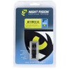 NIGHT FISION Perfect Dot Night Sight Set for S&W M&P/M&P 2.0/SD9 VE - Yellow Front Ring, Black Rear Rings (SAW-201-003-YGZG)